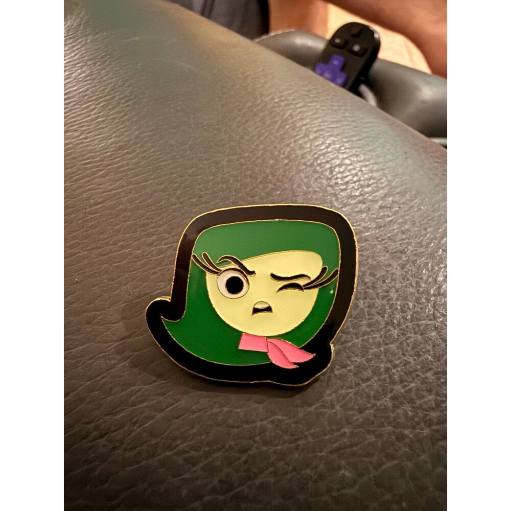 Pixar Inside Out Disgust enamel Disney pin